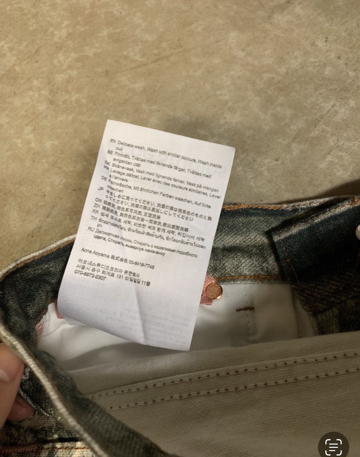 Acne Studios Acne Studios 1981 Cold Grey jeans Size US 30 / EU 46 - 5 Thumbnail