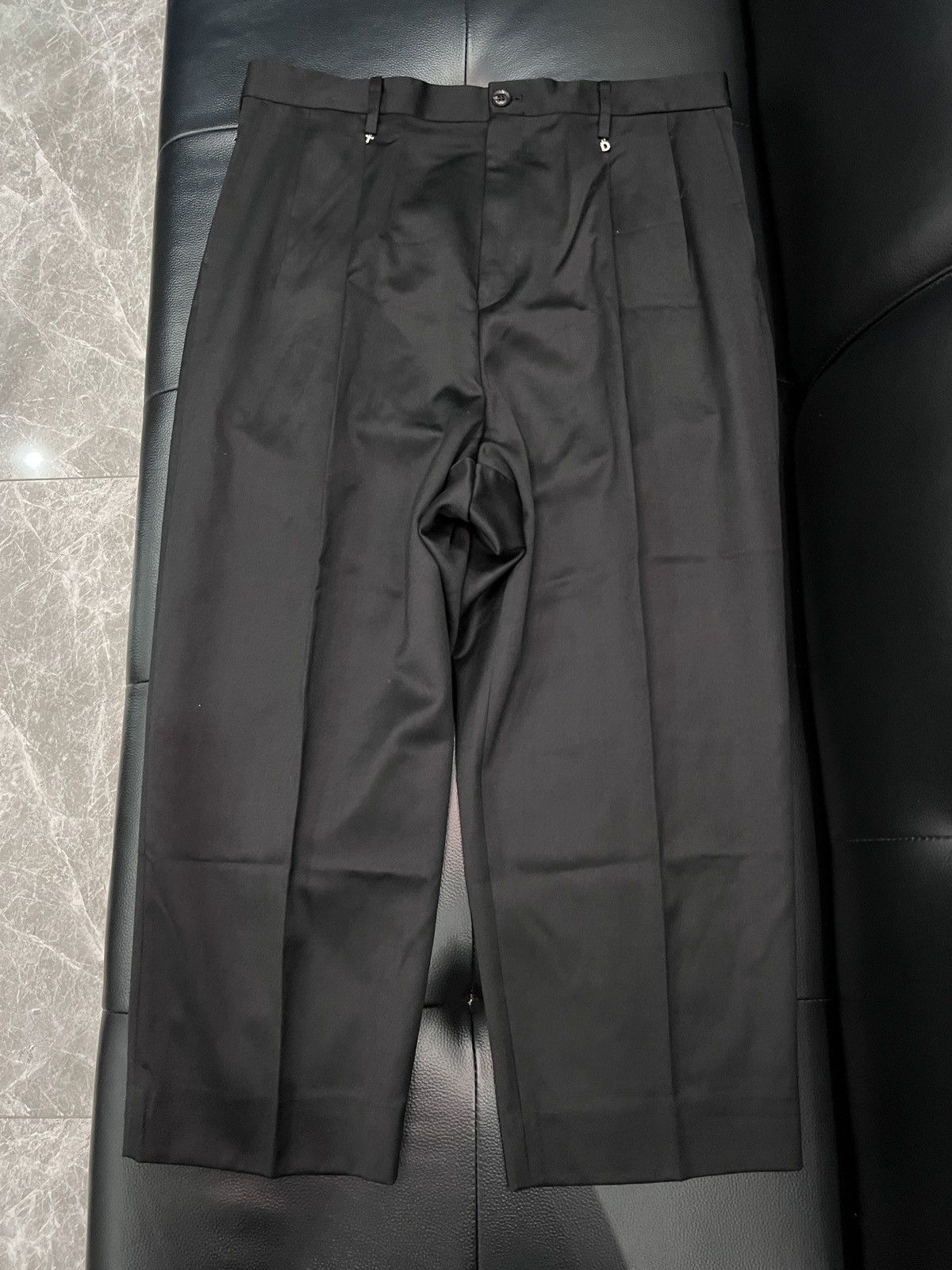 Doublet Doublet FW22 Runway Logo Charm Wrap Wide Trousers Size 34S - 1 Thumbnail