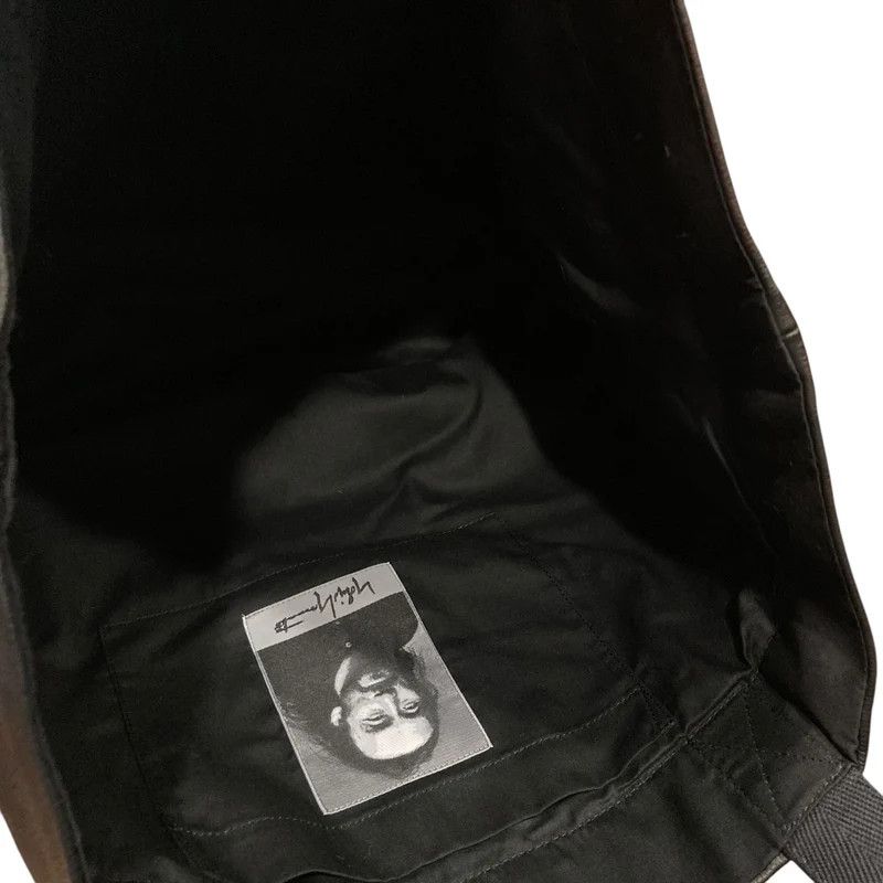 Yohji Yamamoto Yohji Yamamoto pour homme SIGNATURE LOGO LEATHER TOTE BAG Size ONE SIZE - 4 Thumbnail