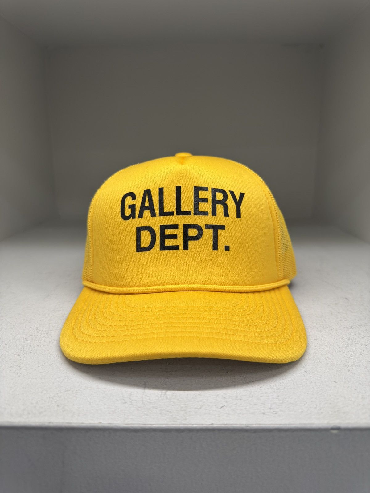 Gallery Dept. Gallery Dept Yellow Trucker Hat Size ONE SIZE - 1 Thumbnail