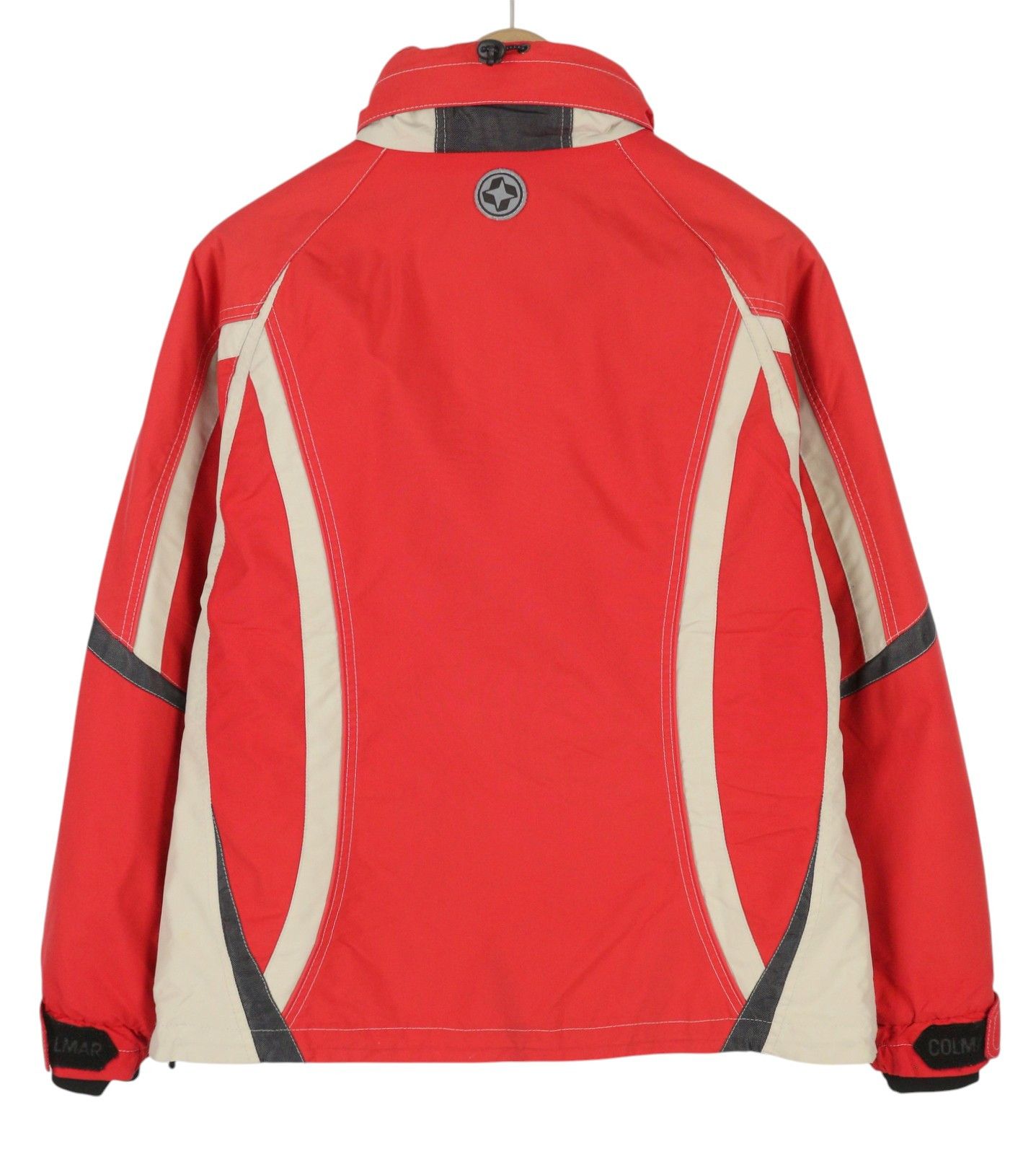 Colmar 44 Red Vintage Hidden Hood Full Zip Lined Lightweight 86456 Size US S / EU 44-46 / 1 - 2 Thumbnail