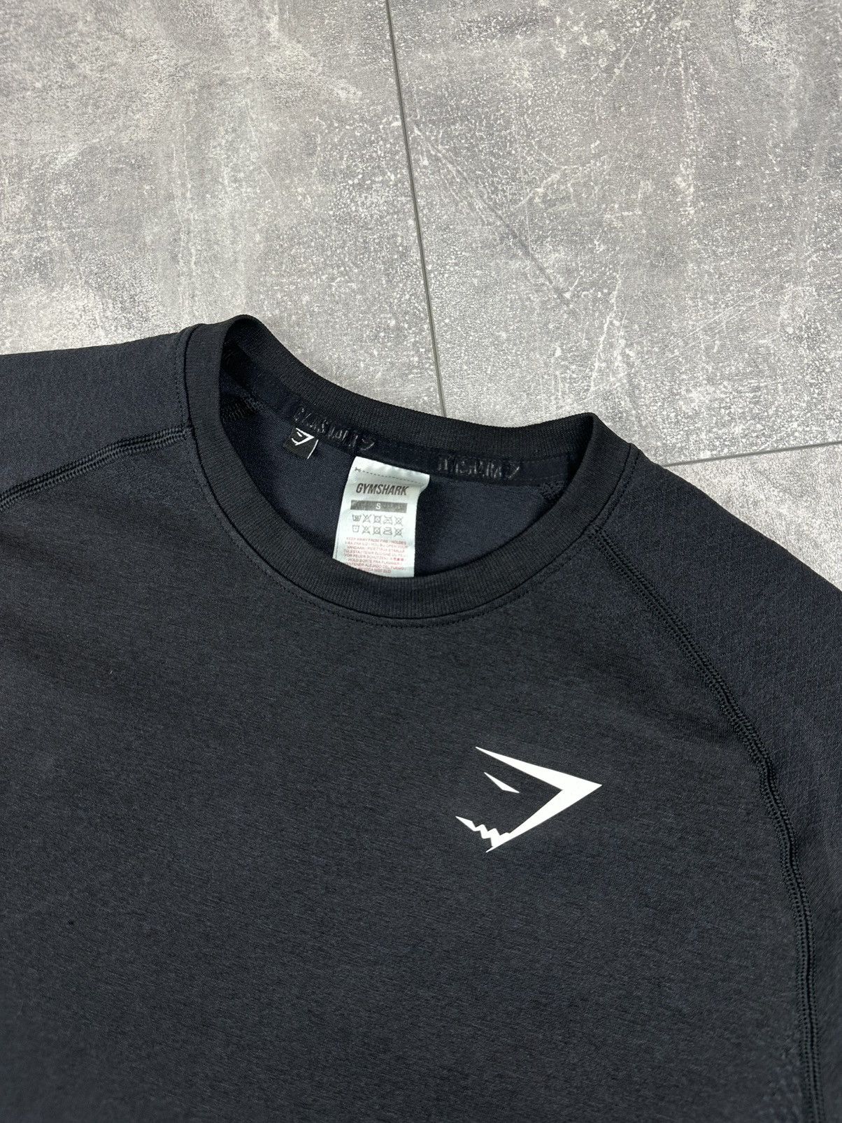 Gymshark Gymshark Phantom Semless Black Mens T-Shirt Size US S / EU 44-46 / 1 - 3 Thumbnail
