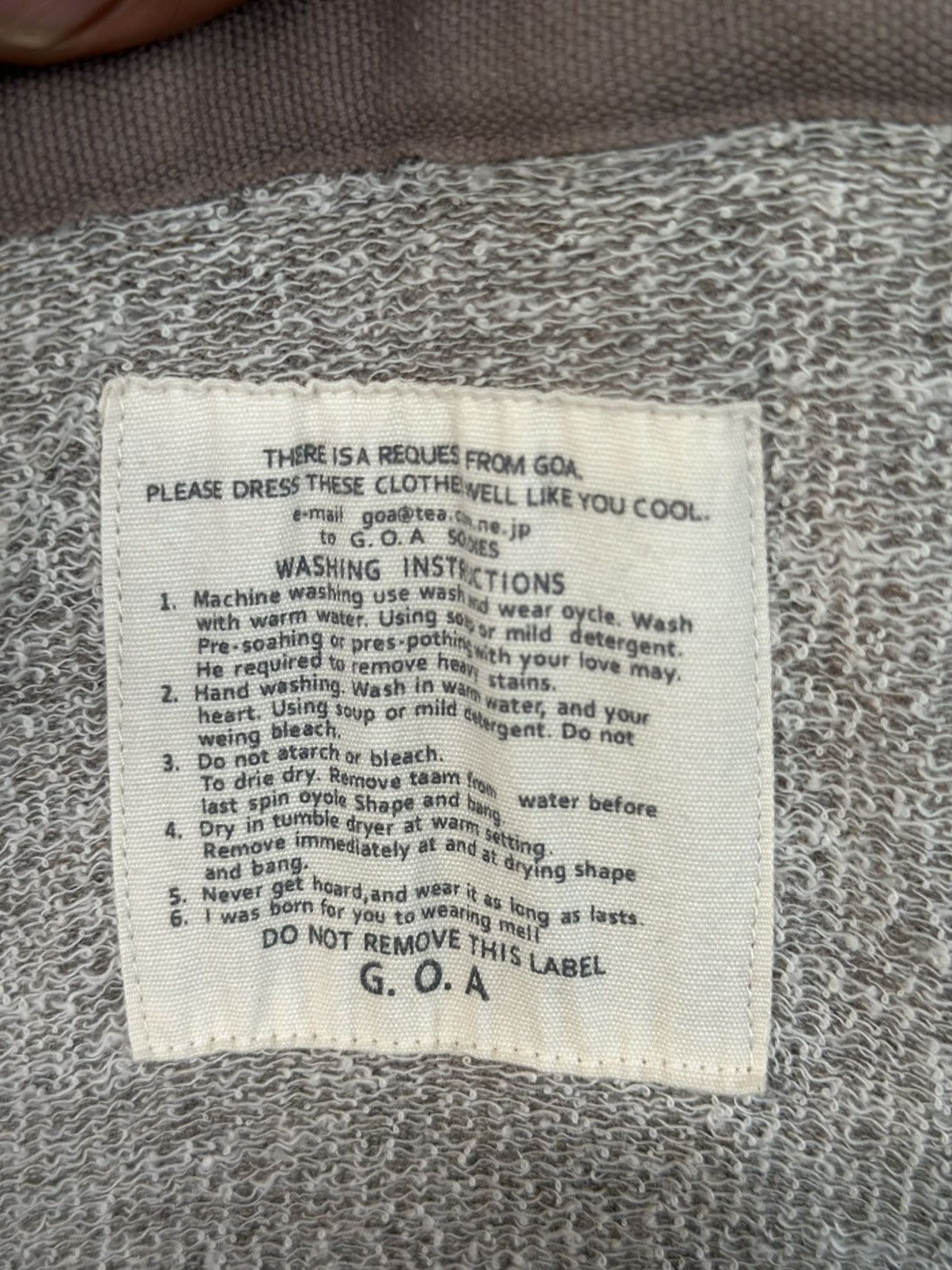 GOA Vintage GOA Hoodie Size XS / US 0-2 / IT 36-38 - 7 Thumbnail