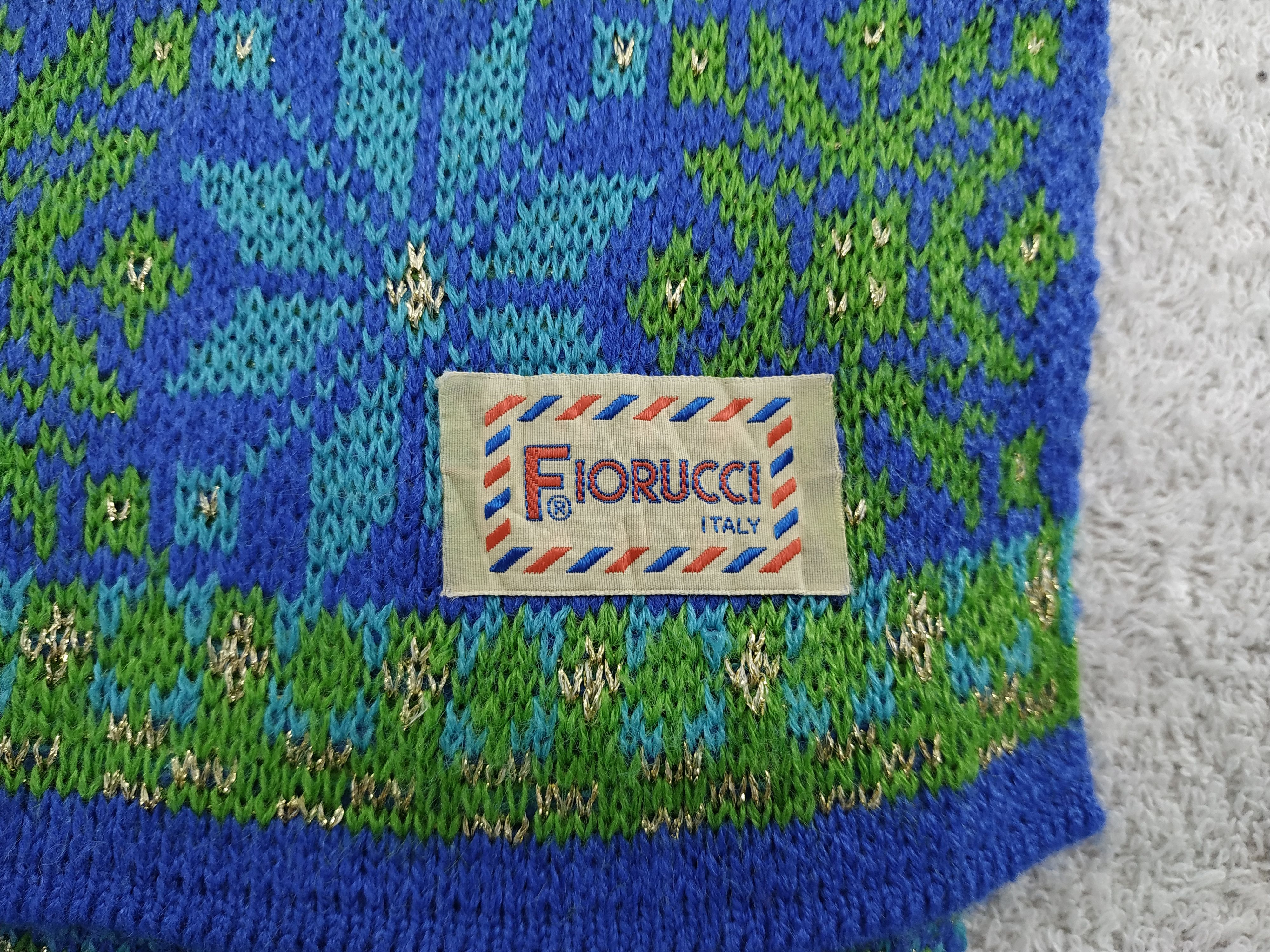 Fiorucci Vintage Fiorucci Scarf/Muffler/Neckwear MF402A Size ONE SIZE - 5 Thumbnail
