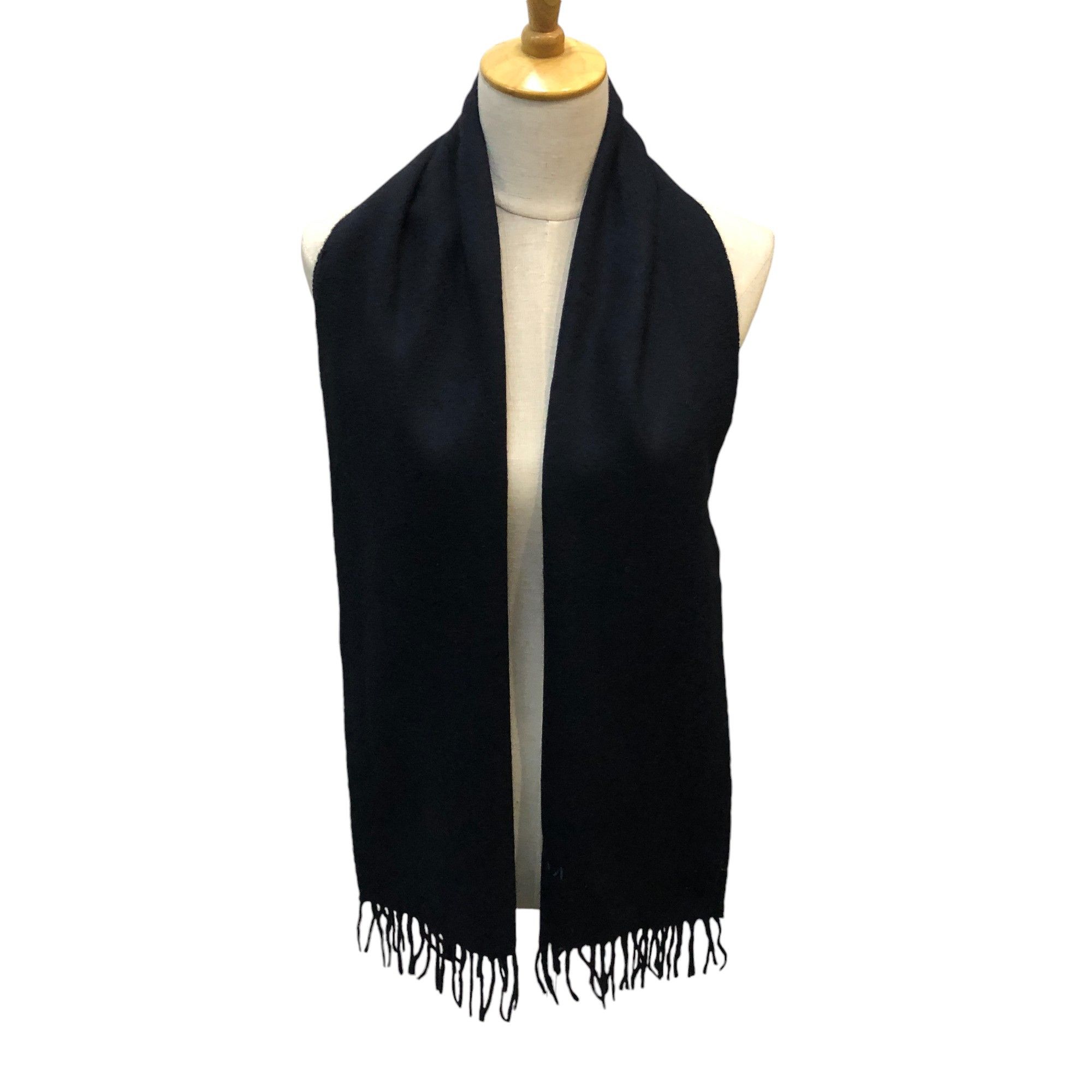 Fendi Plain Cashmere Scarf Muffler Neckwear V2927