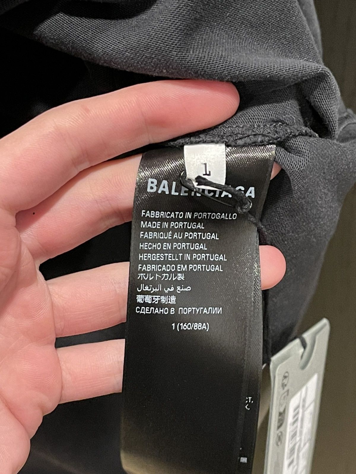 Balenciaga Balenciaga Liquid Logo T Size US S / EU 44-46 / 1 - 4 Thumbnail