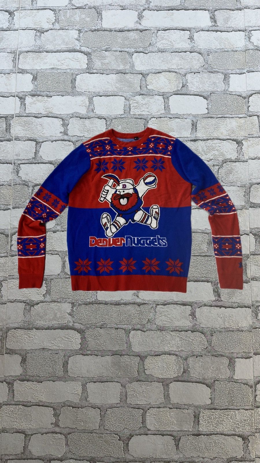 Vintage Denver nuggets sweater Size US L / EU 52-54 / 3 - 1 Thumbnail