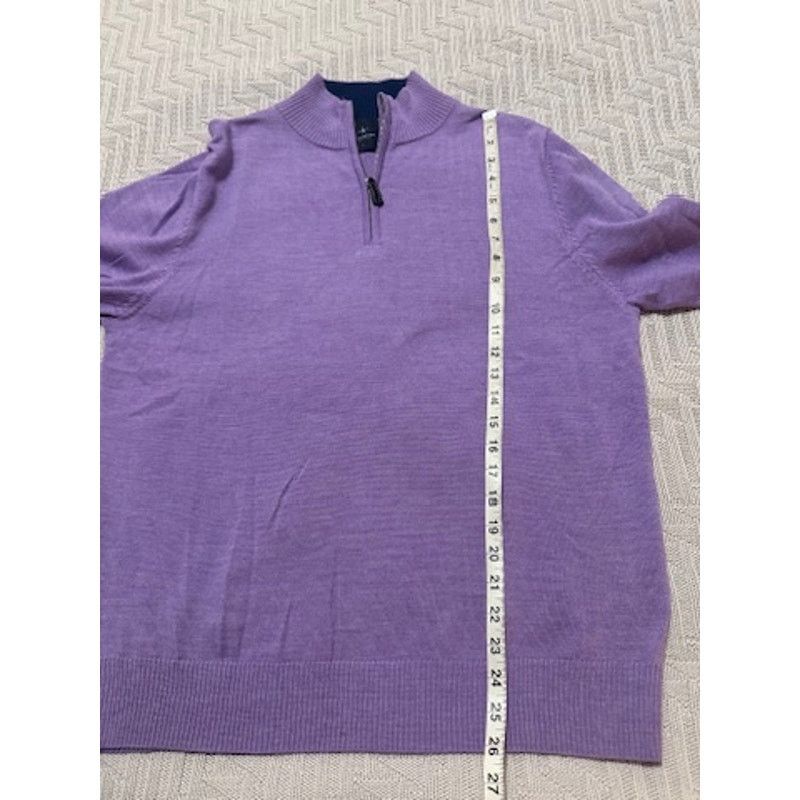 Tailorbyrd Tailor Byrd purple quarter zip pullover size L Size US L / EU 52-54 / 3 - 7 Thumbnail