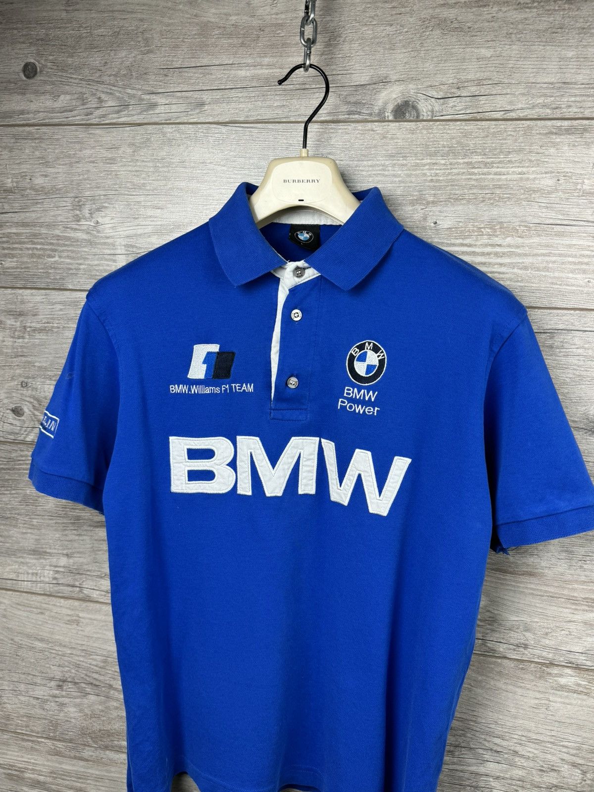 BMW × NASCAR Polo Racing BMW tee T shirt size L vintage Size US L / EU 52-54 / 3 - 7 Thumbnail
