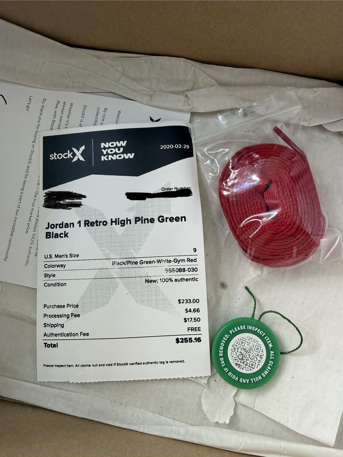 Jordan Brand Air jordan 1 retro high og pine green Size US 9 / EU 42 - 5 Thumbnail