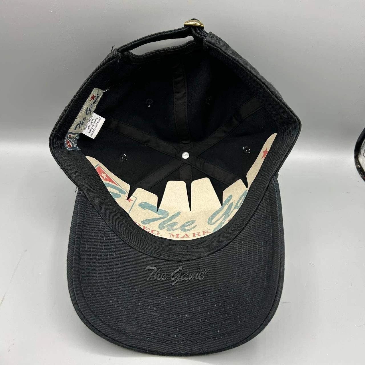 The Game Iowa Hawkeyes Hat Men Black NCAA The Game Strap Back Cotton Size ONE SIZE - 2 Thumbnail