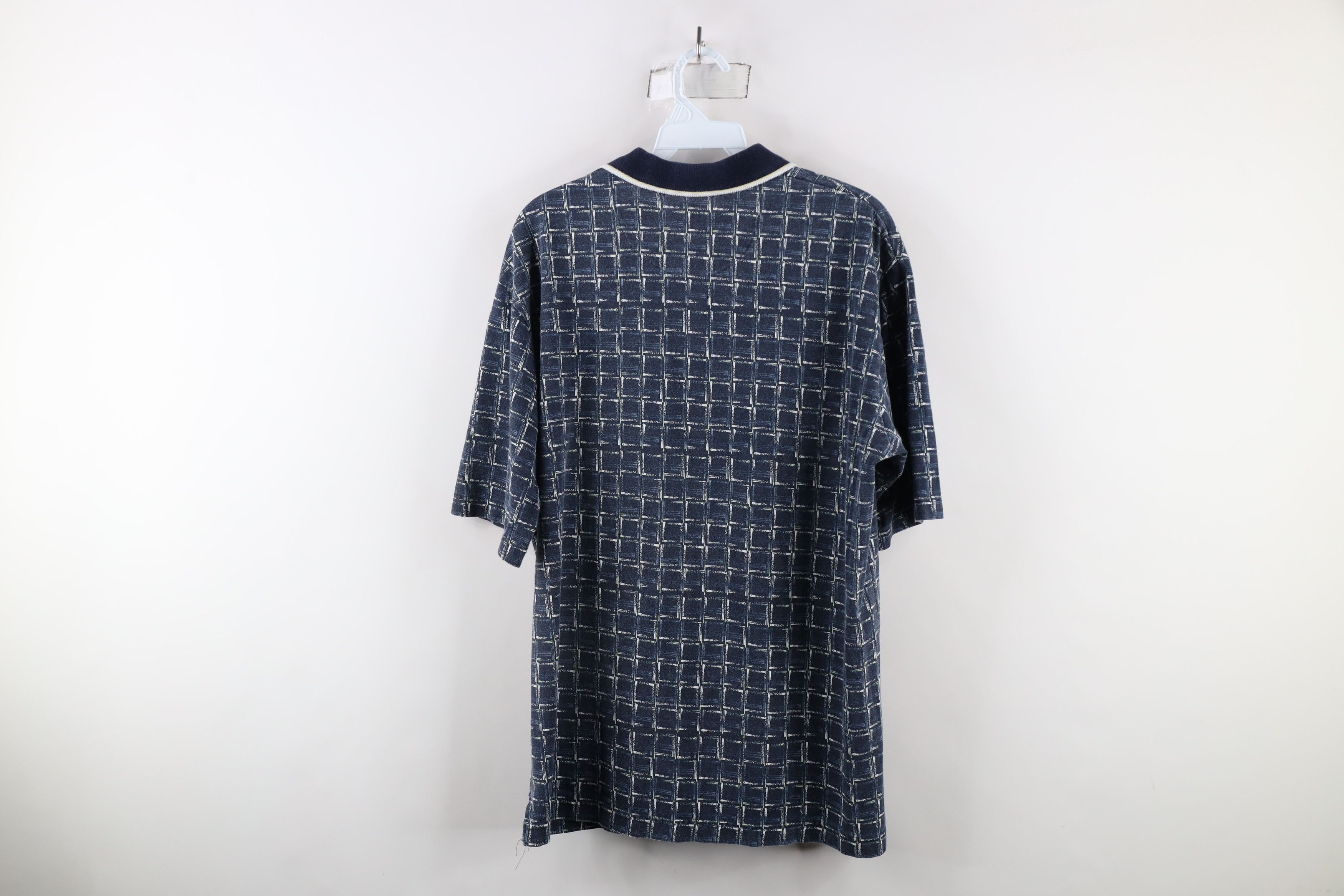 Vintage Vintage 90s Streetwear Checkered Collared Golf Polo Shirt Size US M / EU 48-50 / 2 - 6 Thumbnail