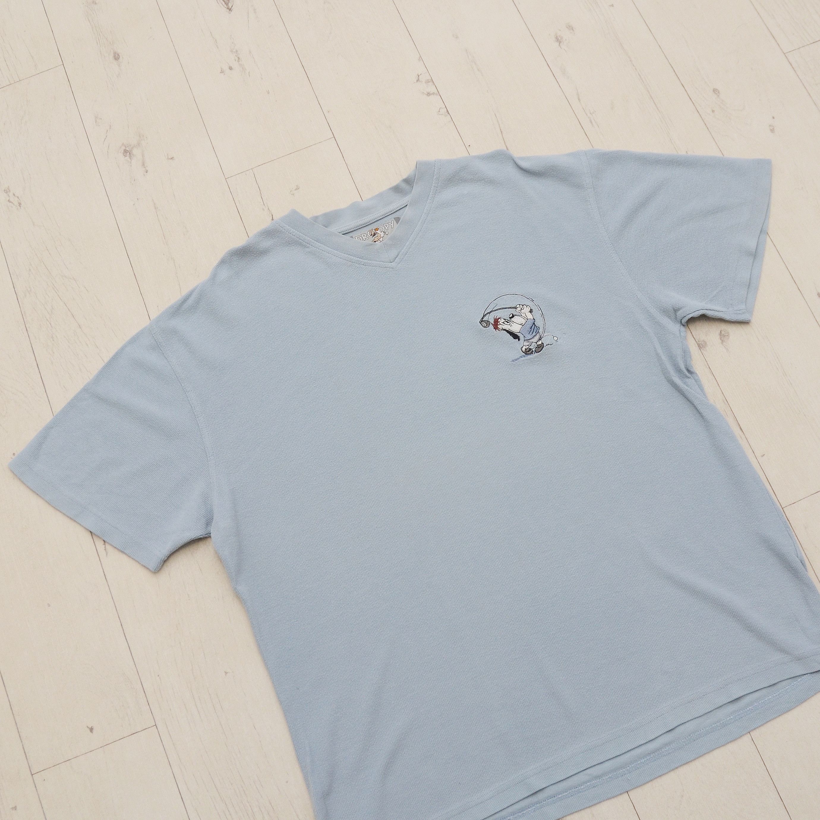 Cartoon Network × Vintage Vintage Droopy Cartoon Studio Adventures V-neck T-Shirt Size US L / EU 52-54 / 3 - 2 Thumbnail
