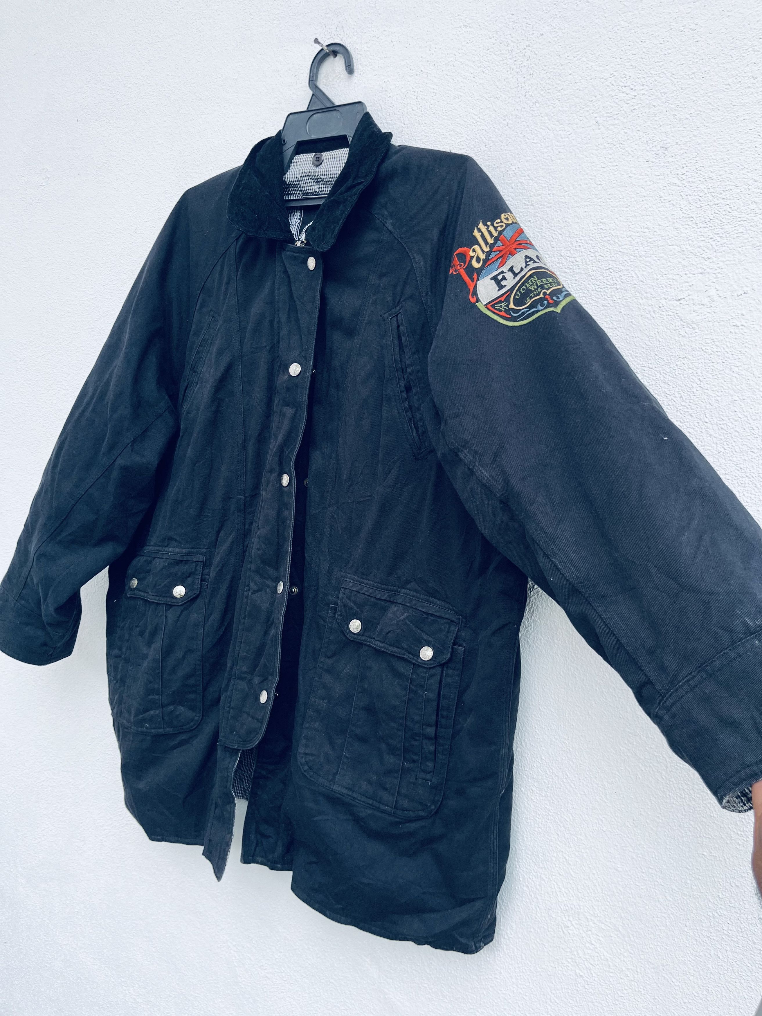 Japanese Brand Vintage Pattisons Flag John Werry Designer Style Size US XL / EU 56 / 4 - 5 Thumbnail