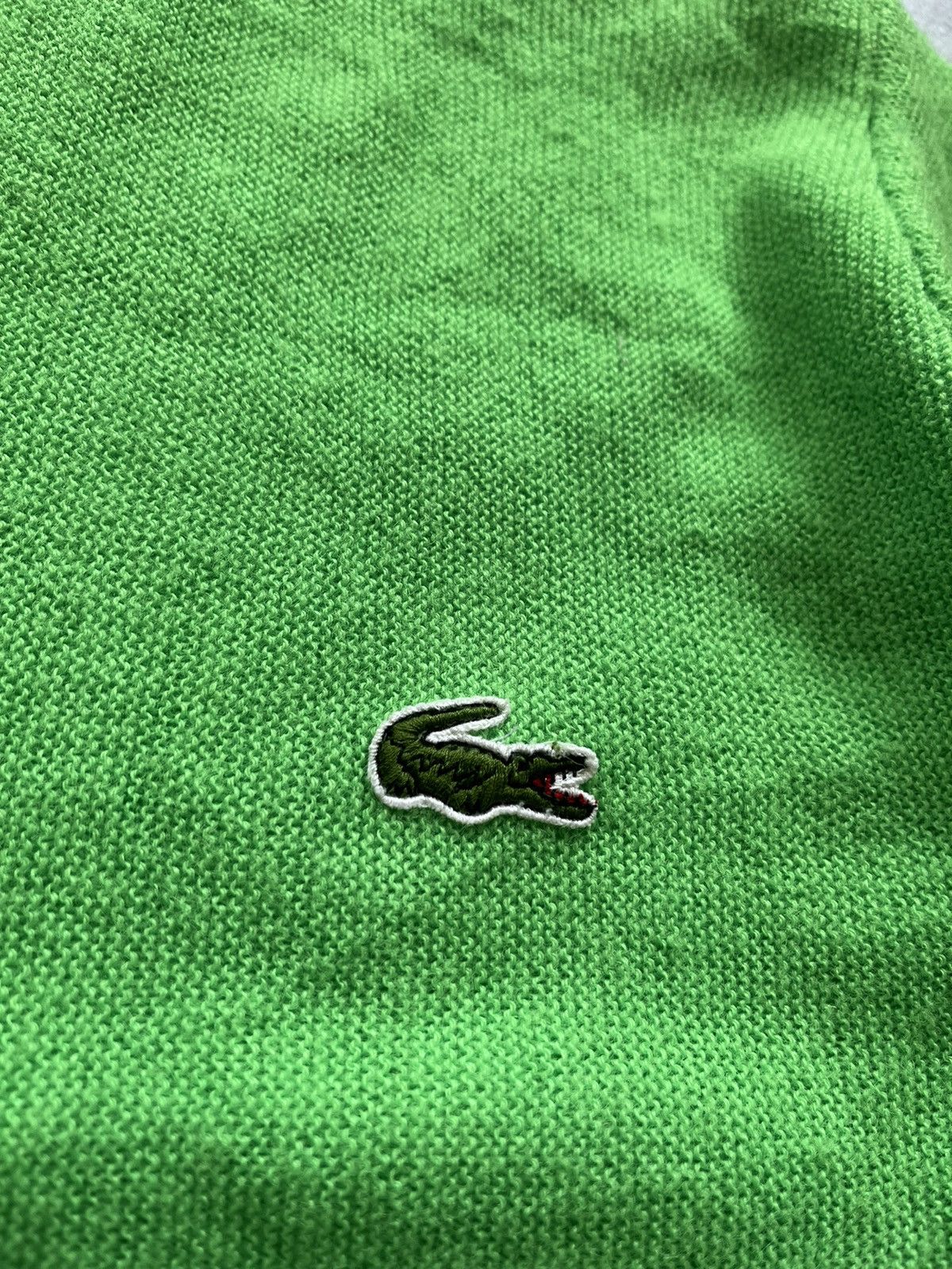 Lacoste × Vintage Vintage 1940s Lacoste Haymaker Green Cardigan Sweater Y2K Size US S / EU 44-46 / 1 - 5 Thumbnail