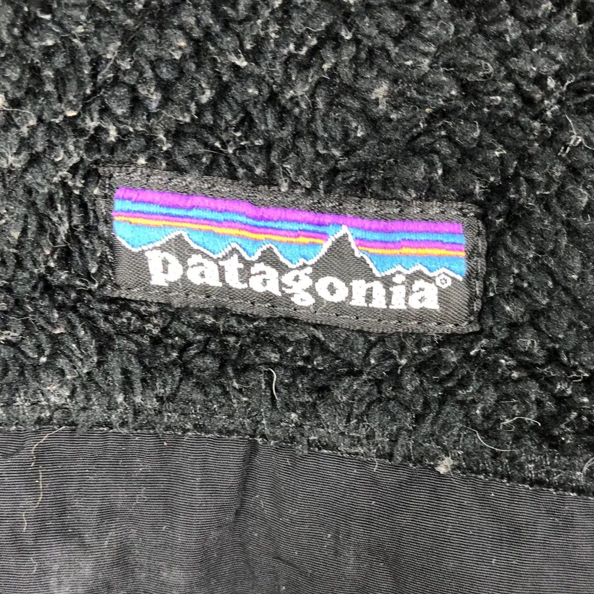 Patagonia Vtg PATAGONIA USA OUTDOOR Deep Pile Sherpa Fleece Jack Size S / US 4 / IT 40 - 7 Thumbnail