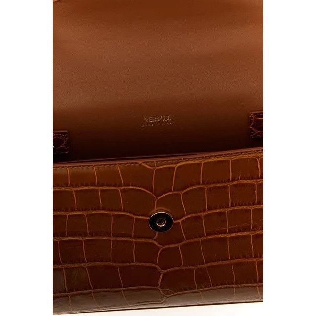Versace VERSACE Medusa '95 Medium Brown Top Handle Bag New & Authent Size ONE SIZE - 4 Thumbnail