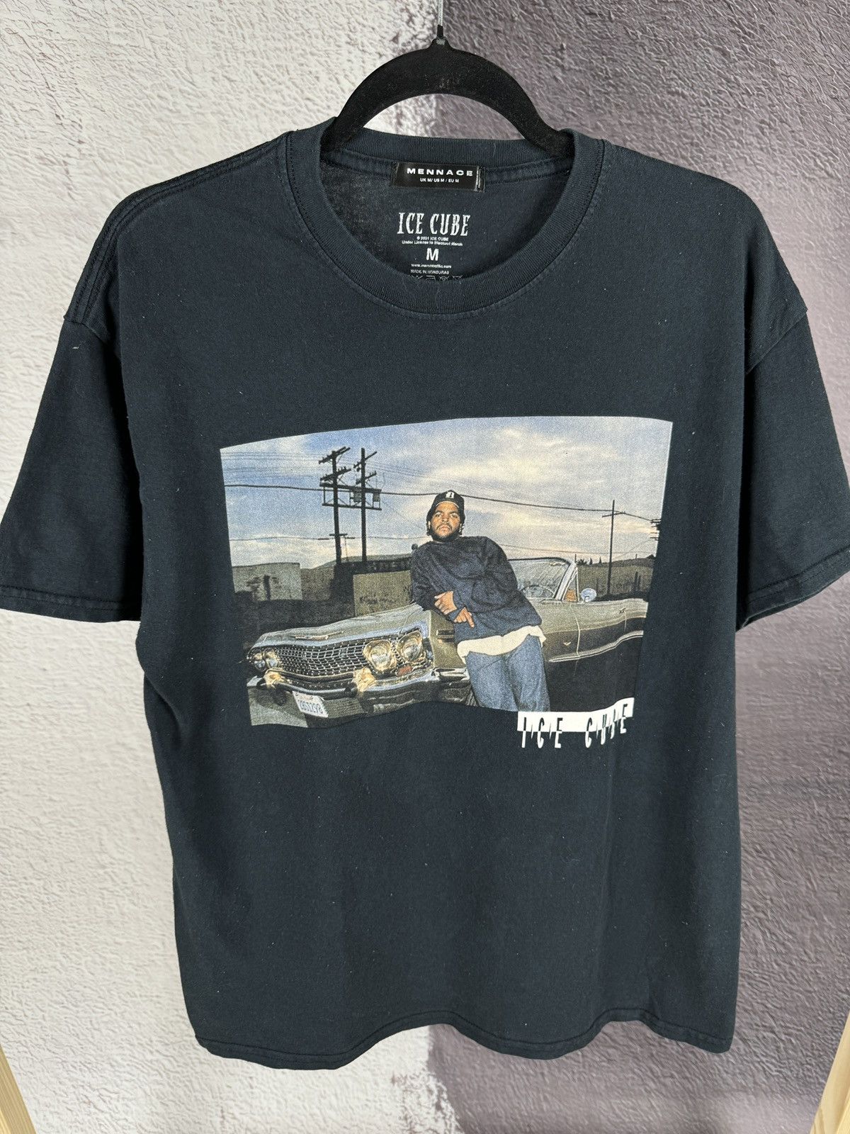 Menace Mennace Ice Cube Impala Boyz n da Hood rap tee shirt Size US M / EU 48-50 / 2 - 5 Thumbnail