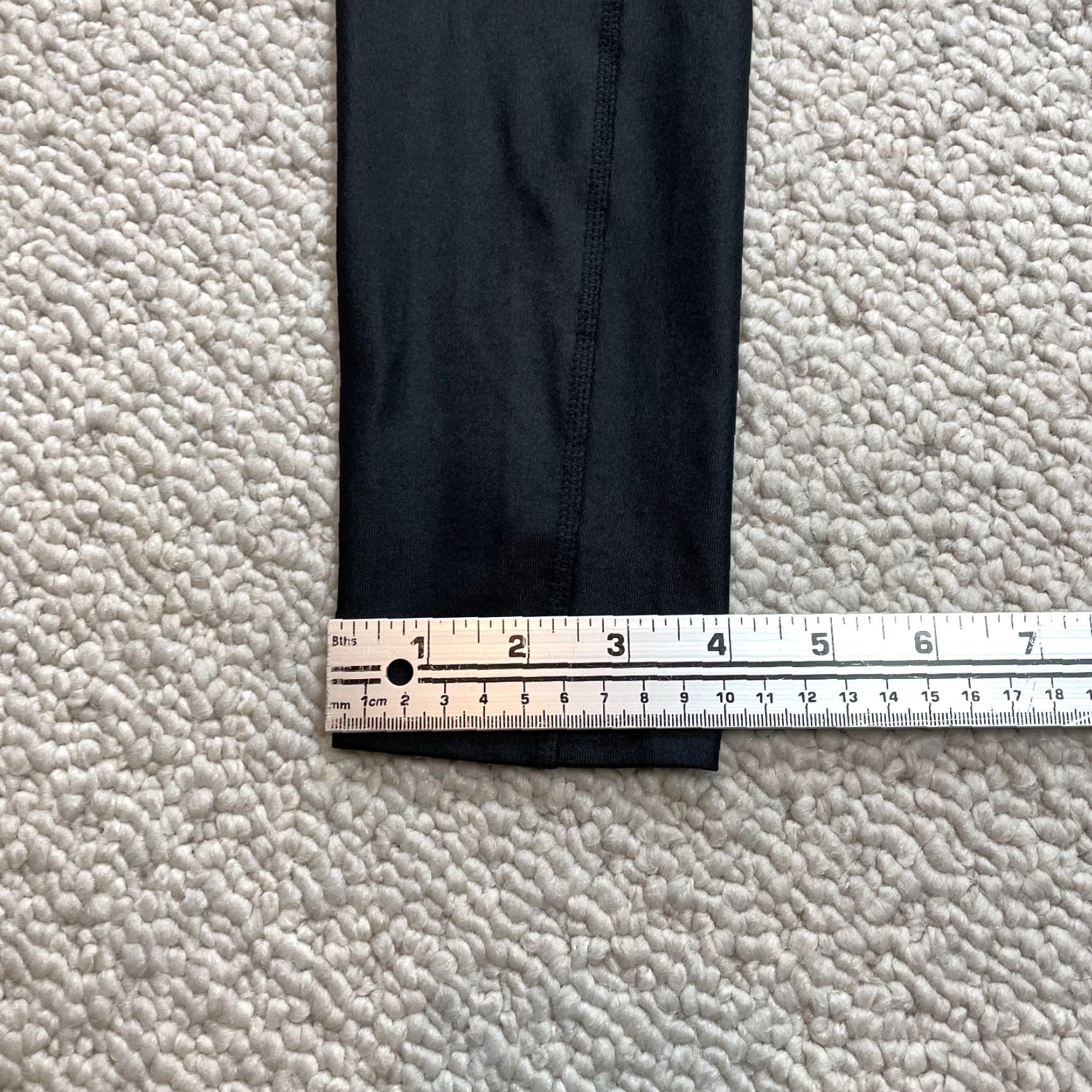 Champion C9 by Champion Leggings Womens XS Black Skinny Stretch Yoga Sport Active 22x27 Pants Size 40" / US 18 - 2 Thumbnail