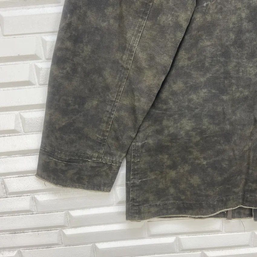 Woolrich Woolen Mills Vtg Woolrich Camouflage Distressed Double Breasted Jacket Size US M / EU 48-50 / 2 - 14 Thumbnail