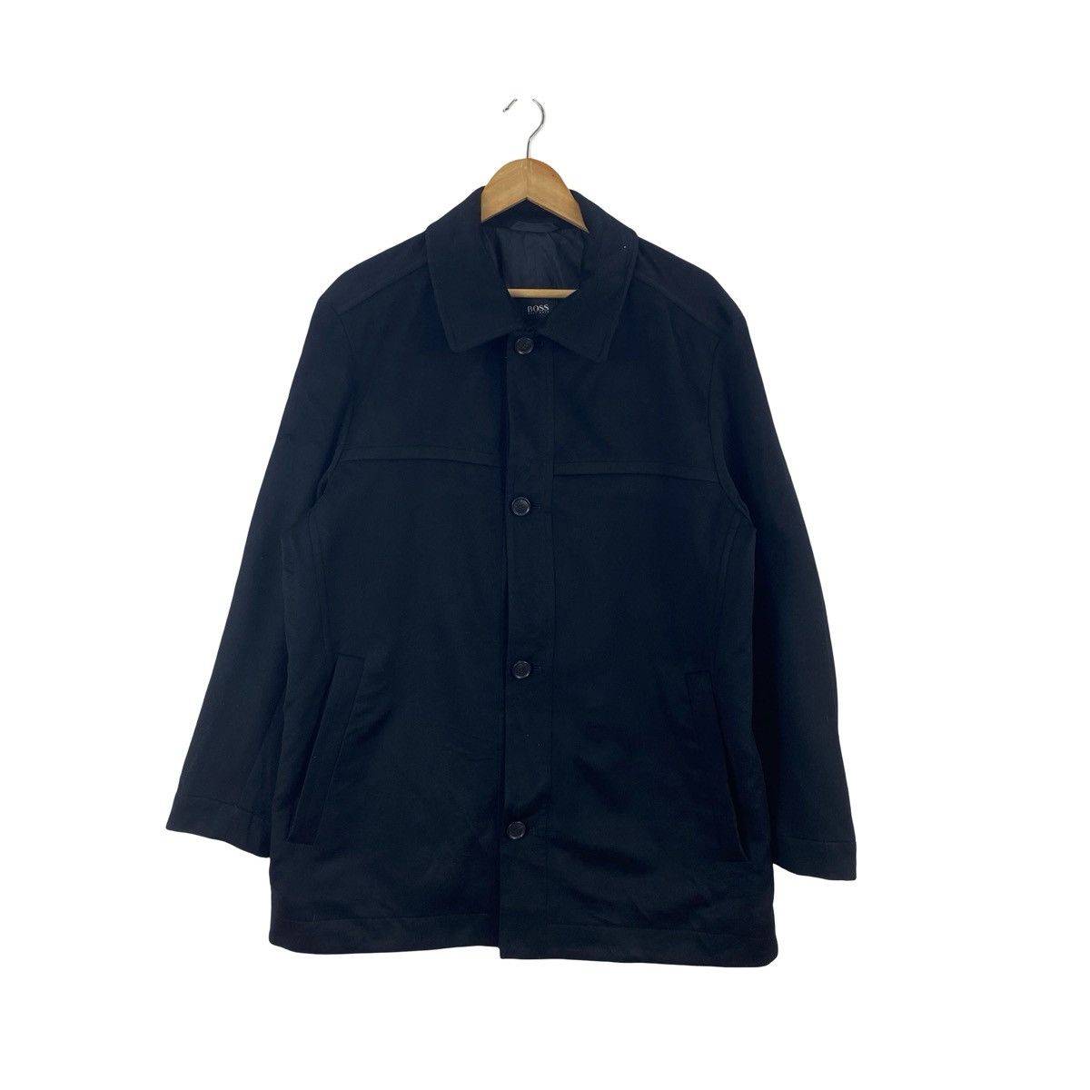 Hugo Boss Vintage HUGO BOSS COLOMBO Colombo Button Up Coat Jacket Size US XXL / EU 58 / 5 - 3 Thumbnail