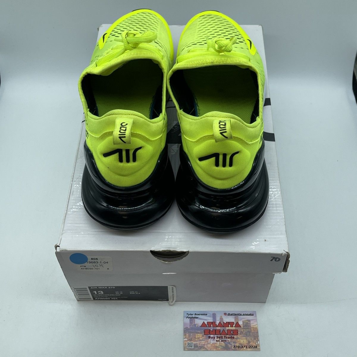 Nike Air max 270 volt Size US 13 / EU 46 - 6 Thumbnail