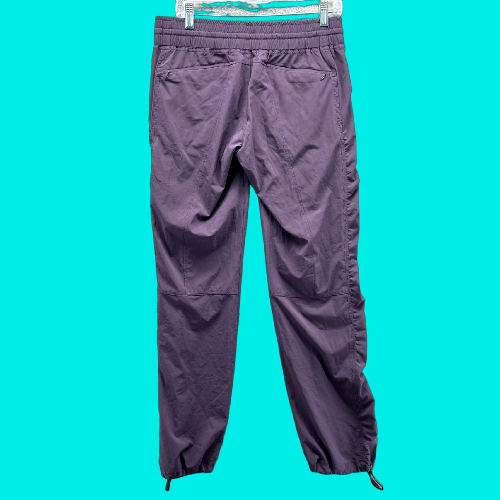Athleta Athleta Pants Women 6 Purple Ruched Lightweight Jogger Nylon Athletic Size 28" / US 6 / IT 42 - 1 Thumbnail
