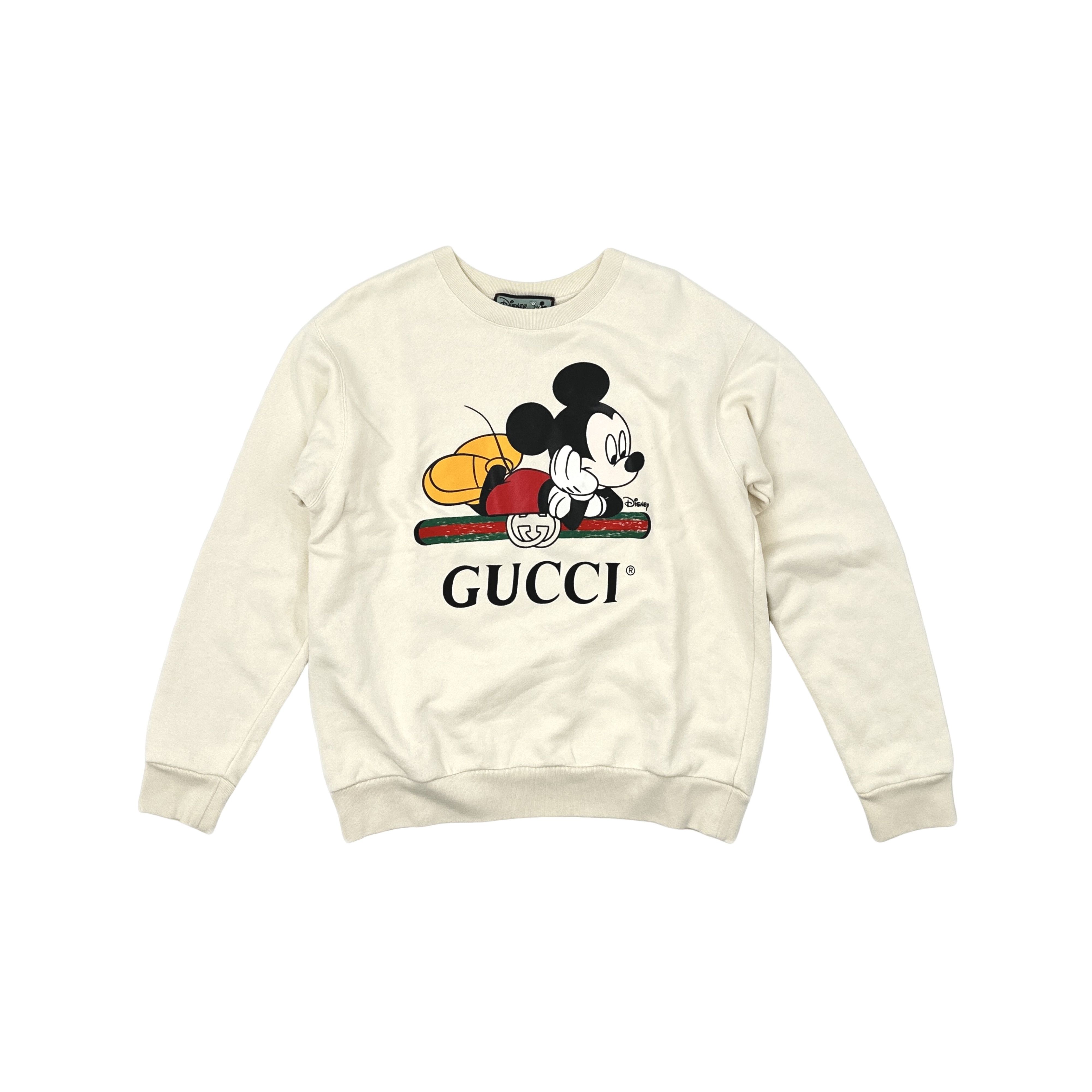 Gucci Gucci x Disney Mickey Mouse Sweatshirt S Size S / US 4 / IT 40 - 1 Thumbnail