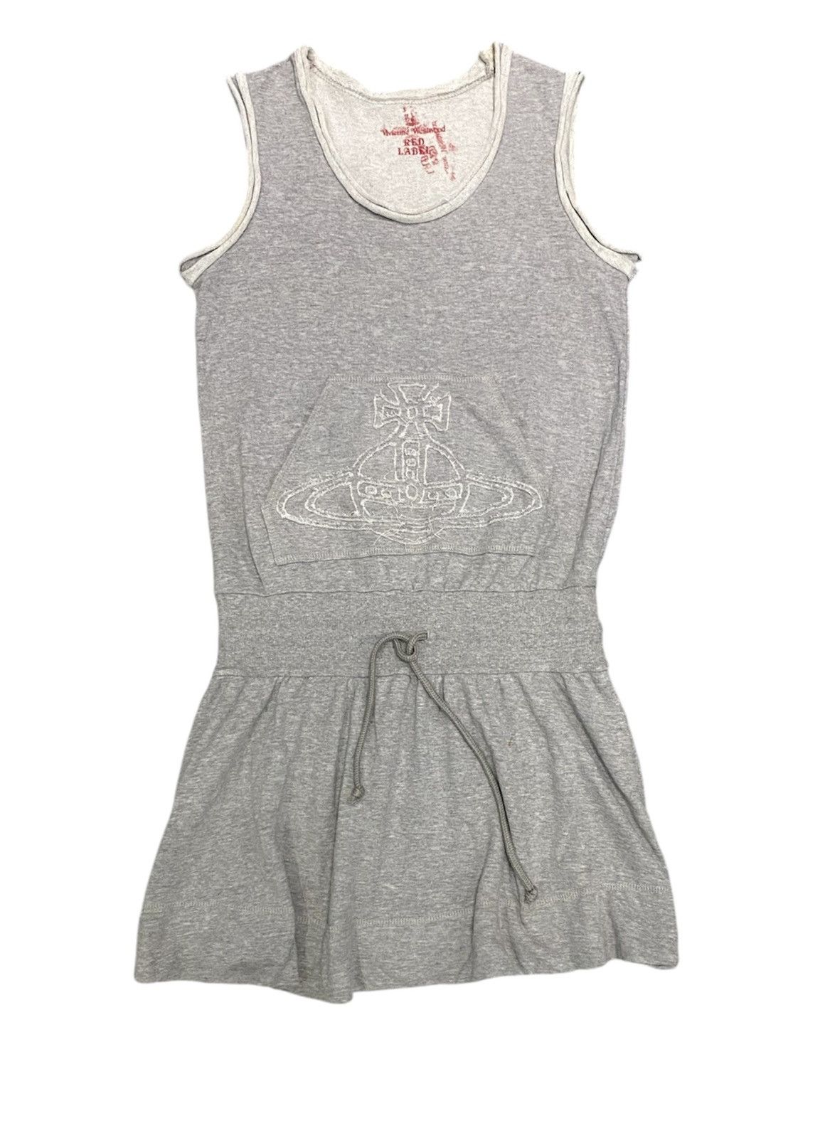 Vivienne Westwood 2000s Fringe embroidered big logo tennis dress Size S / US 4 / IT 40 - 1 Thumbnail