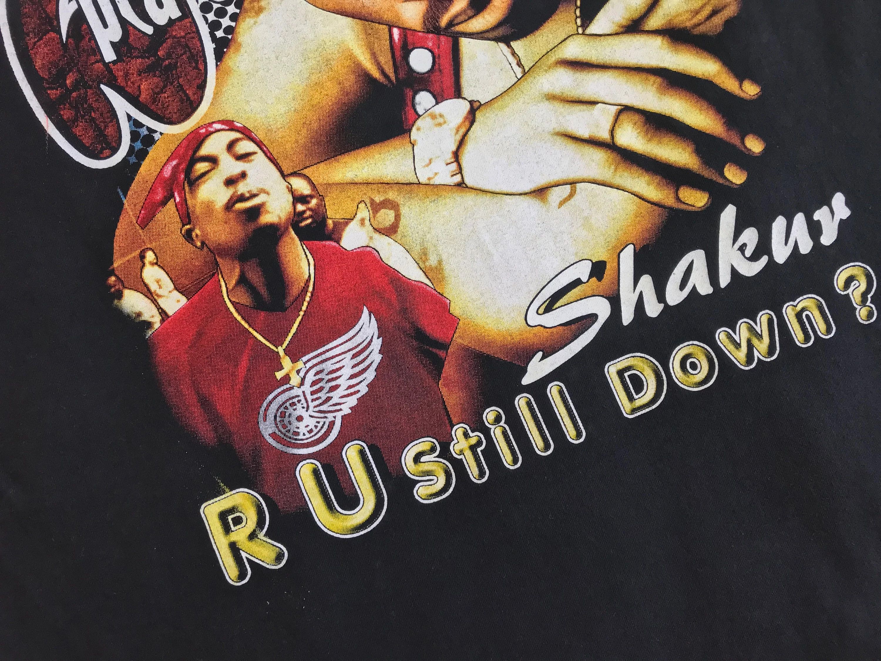 Rap Tees Vintage 90s 2pac t shirt Tupac Tee Rap Hip hop Thug Life Size US L / EU 52-54 / 3 - 5 Thumbnail