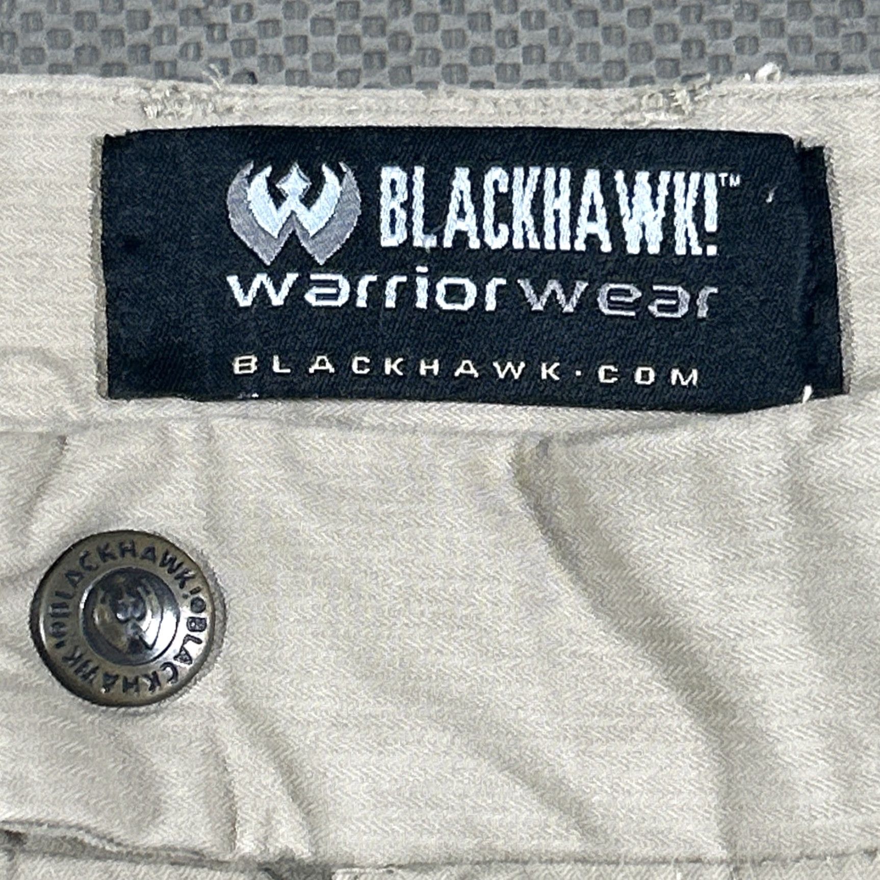 Vintage BLACKHAWK! Trousers Mens Cargo Straight Leg Beige 30x32 Utility Pockets Casual Size US 30 / EU 46 - 2 Thumbnail