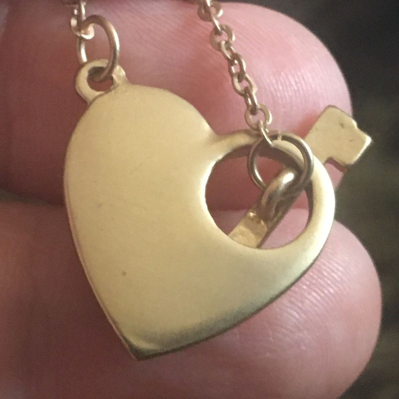 Jewelry Key to my heart matte gold toggle slider necklace Size ONE SIZE - 6 Thumbnail