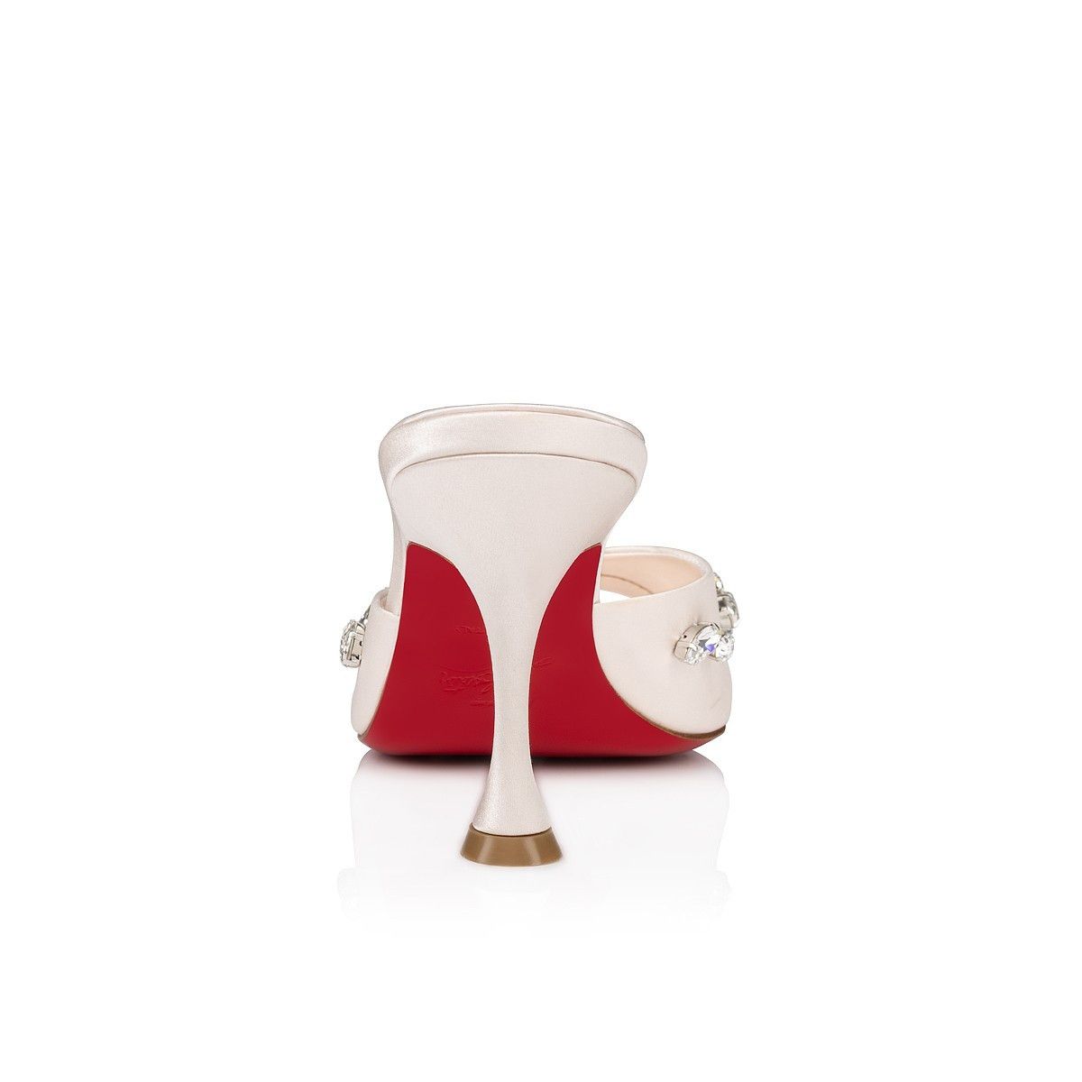 Christian Louboutin o1s1wg110425 Degraqueen 85 Crepe in Beige Size US 7.5 / IT 37.5 - 3 Thumbnail