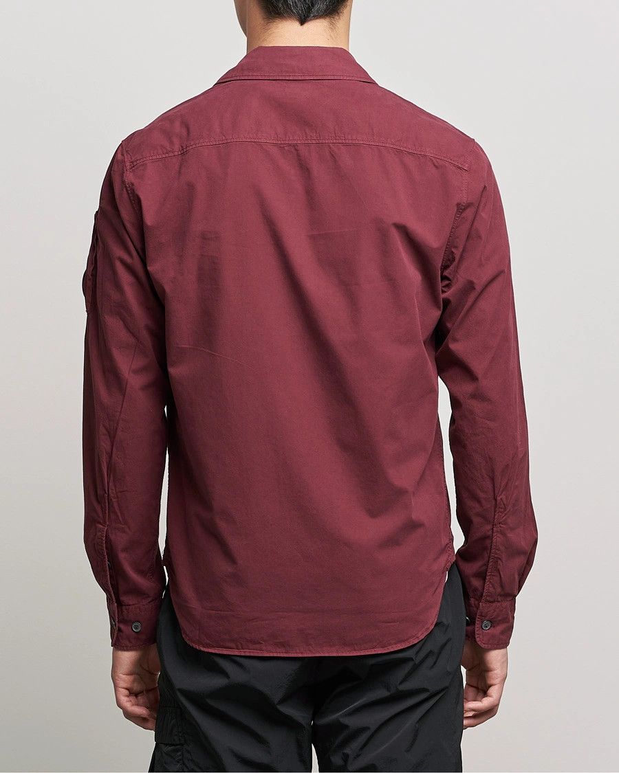 C.P. Company o1y1224 Solid Color Shirt in Burgundy Size US XS / EU 42 / 0 - 4 Thumbnail
