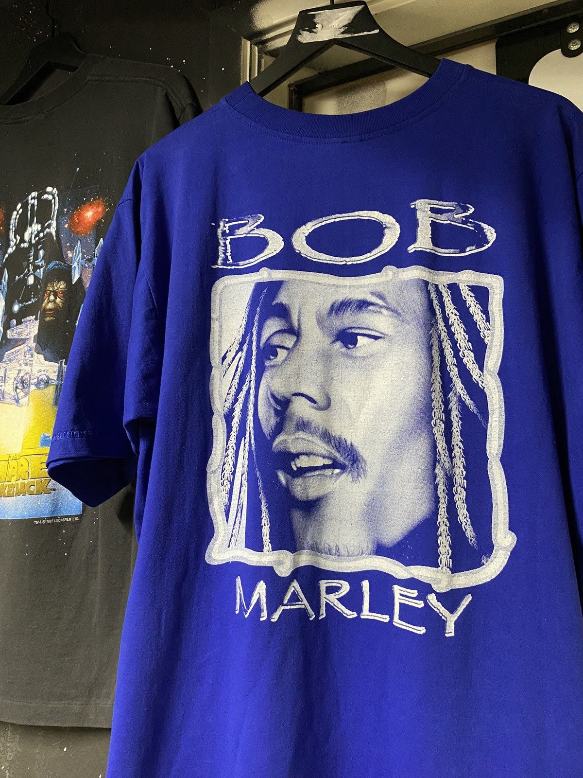 Vintage Vintage 00’ Bob Marley Rap Tee Shirt XLarge Size US XL / EU 56 / 4 - 5 Thumbnail