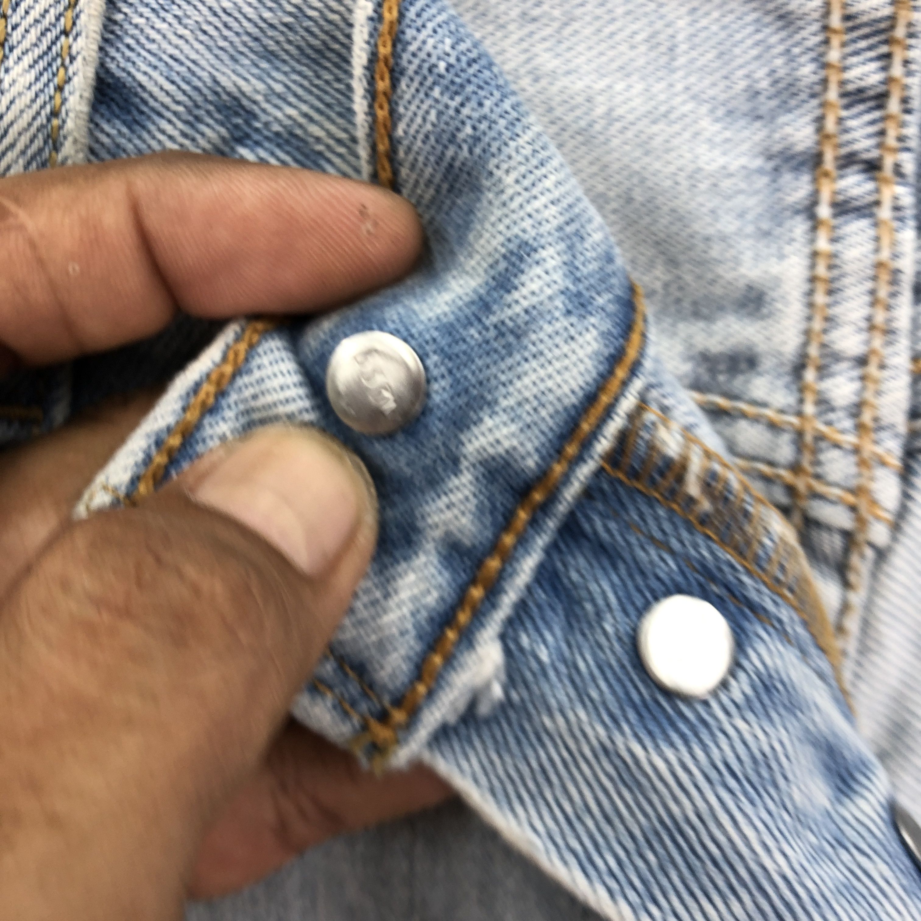 Levi's Vintage Y2K Levis 501 Sunfaded Jeans Levi's Distressed Denim Size US 36 / EU 52 - 7 Thumbnail
