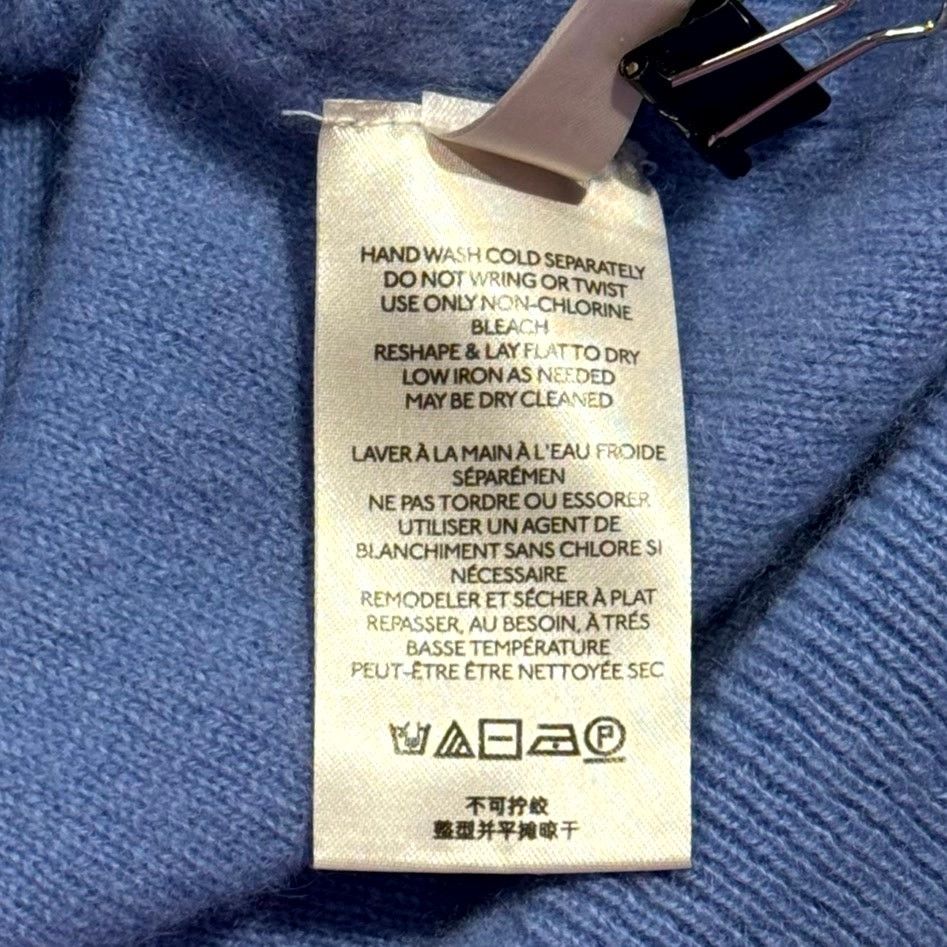 Free People Free People Harmony Cashmere Sweater Blue S Oversized Lounge Size S / US 4 / IT 40 - 6 Thumbnail