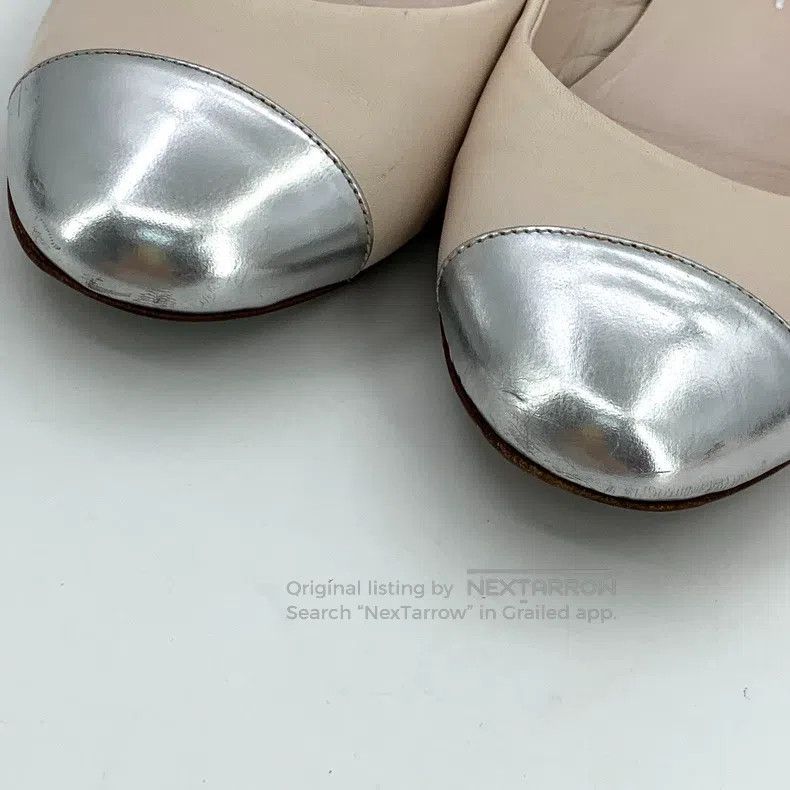 Chanel Chanel Colour block logo round toe casual flat sole shoes Size US 8.5 / IT 38.5 - 9 Thumbnail