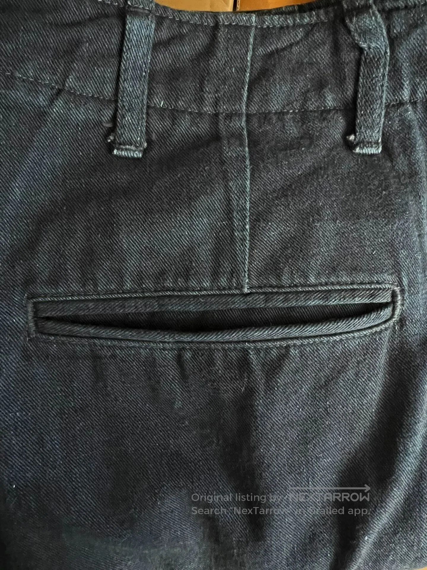 Japan Blue Jeans soulive indigo chino casual pants. Size US 31 - 8 Thumbnail