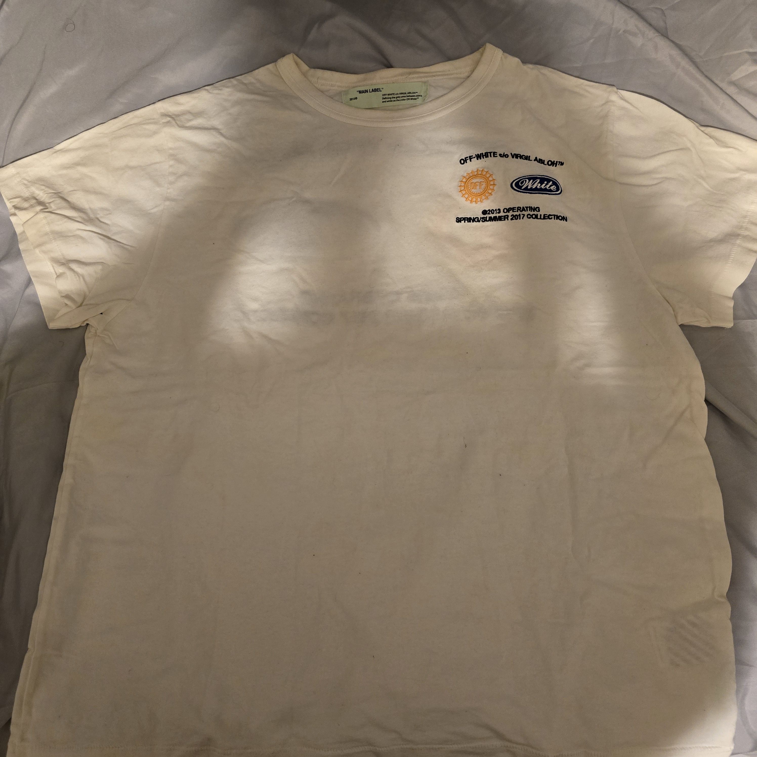 Off-White Off-White c/o Virgil Abloh 2017 Ford Work T-Shirt Size US L / EU 52-54 / 3 - 3 Thumbnail