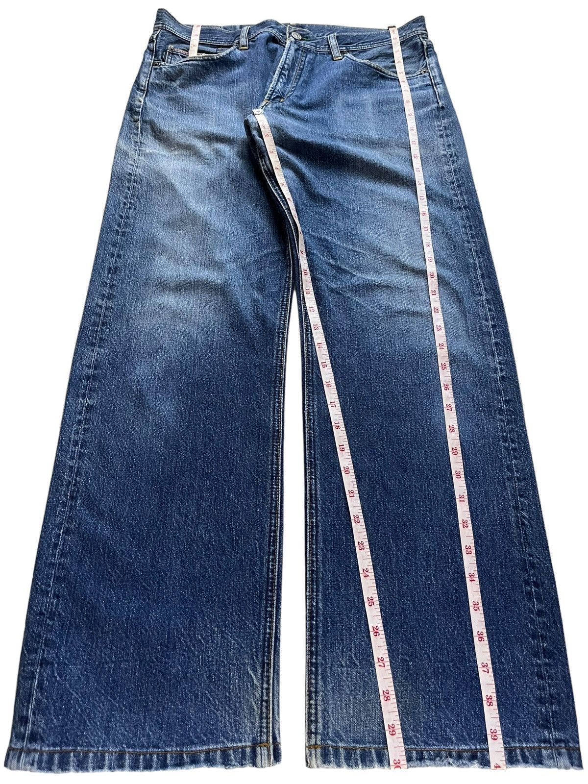 Designer × Paul Smith Vintage Paul Smith UK Blue Wash Baggy Style Jeans Size US 34 / EU 50 - 13 Thumbnail