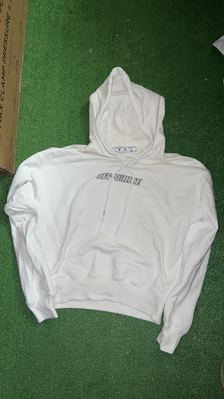 image of Off White Offwhite Handgun Hoodie, Men's (Size Small)