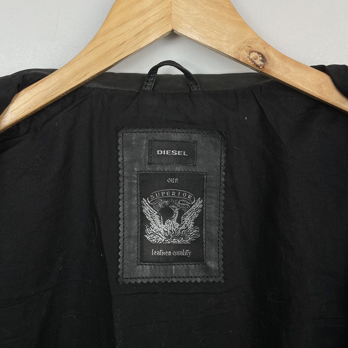 Diesel × Vintage Vintage Diesel leather jacket our superior y2k Size US M / EU 48-50 / 2 - 12 Thumbnail