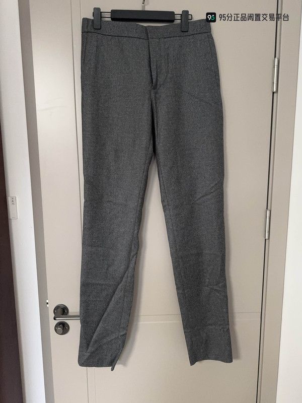 Loro Piana Loro Piana Unisex Dark Gray Wool Casual Pants Size US 32 / EU 48 - 1 Thumbnail