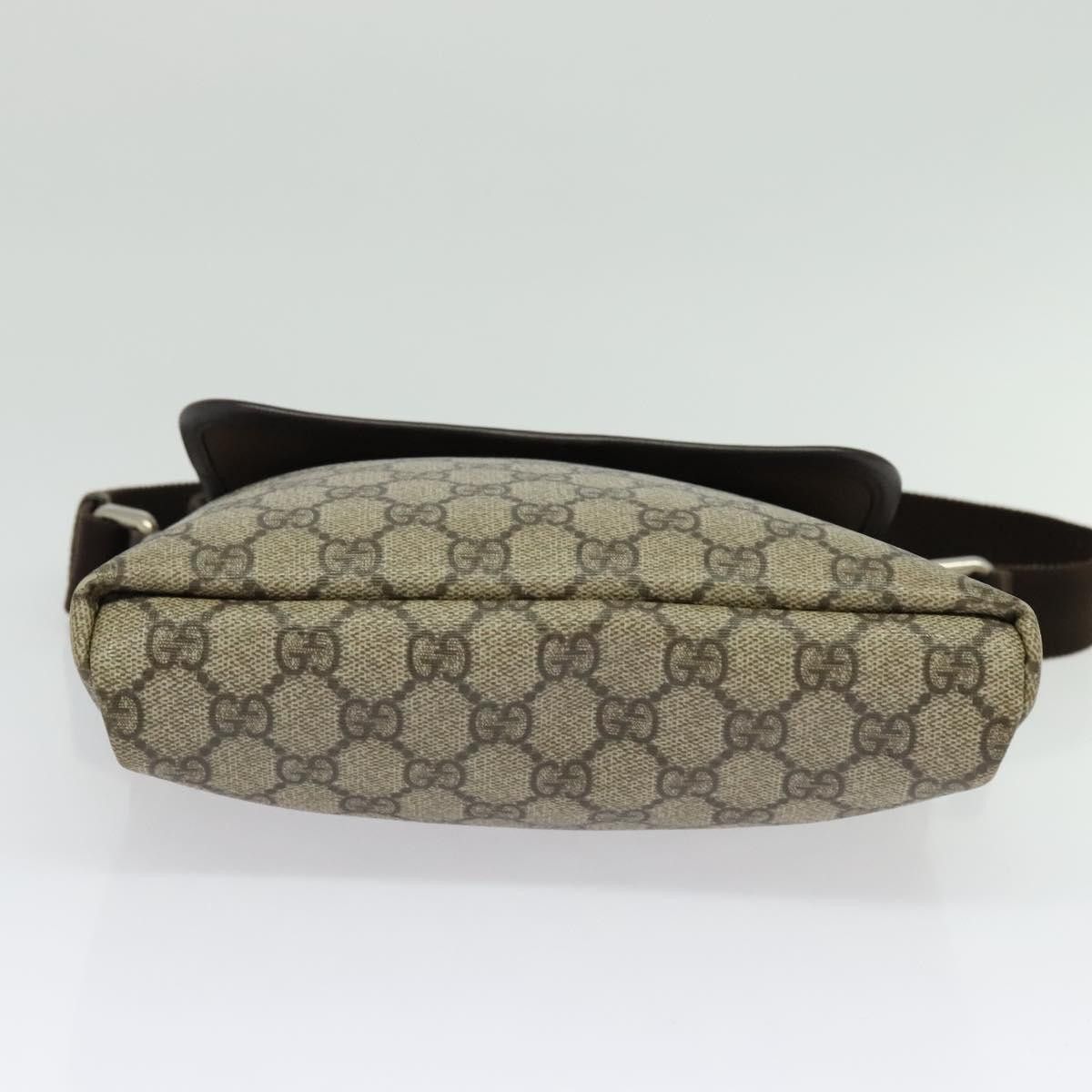 Gucci GUCCI GG Supreme Shoulder Bag Pvc Beige Silver Size ONE SIZE - 9 Thumbnail