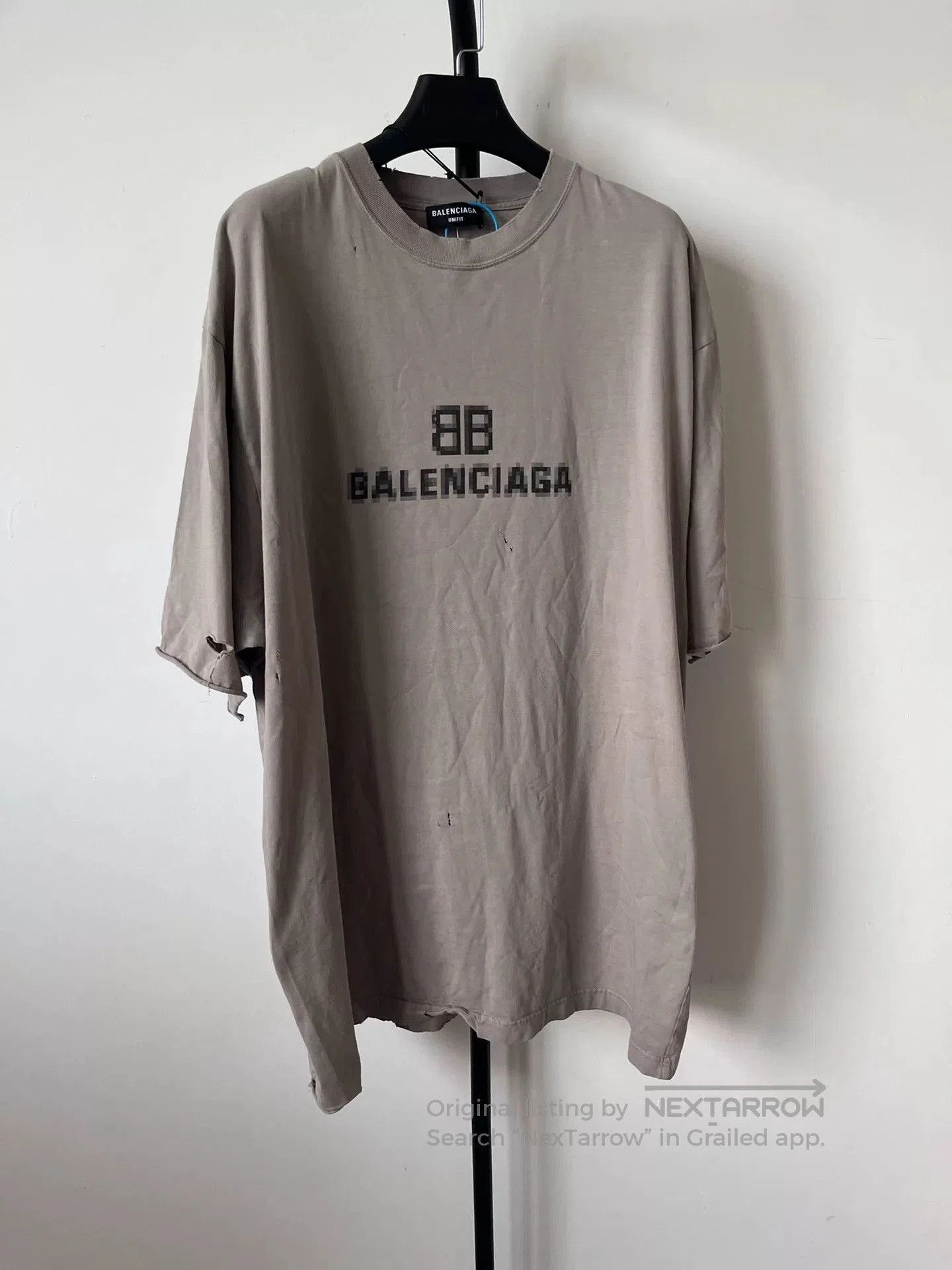 Balenciaga Balenciaga Mosaic Short Sleeve T-Shirt. Size US M / EU 48-50 / 2 - 1 Thumbnail