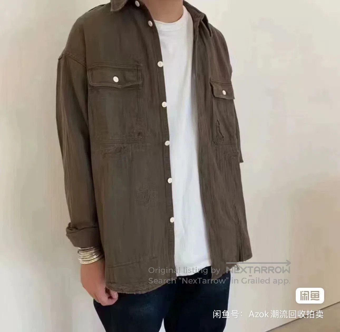 Visvim Visvim ICT Lumber Shirt Crash N.D. Mud. Size US L / EU 52-54 / 3 - 4 Thumbnail