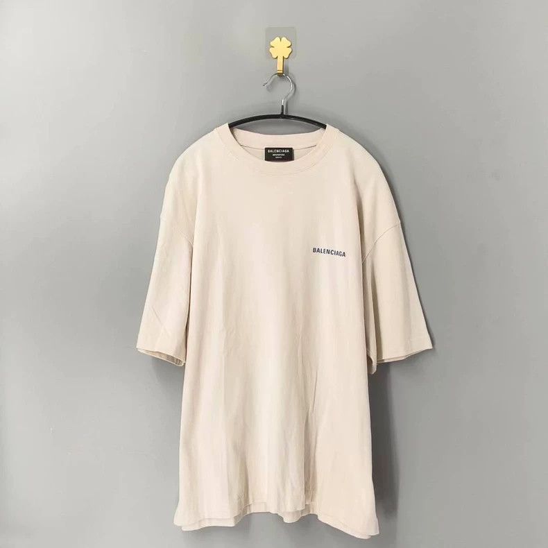 Balenciaga Balenciaga Back Logo Short Sleeve Size US S / EU 44-46 / 1 - 1 Thumbnail