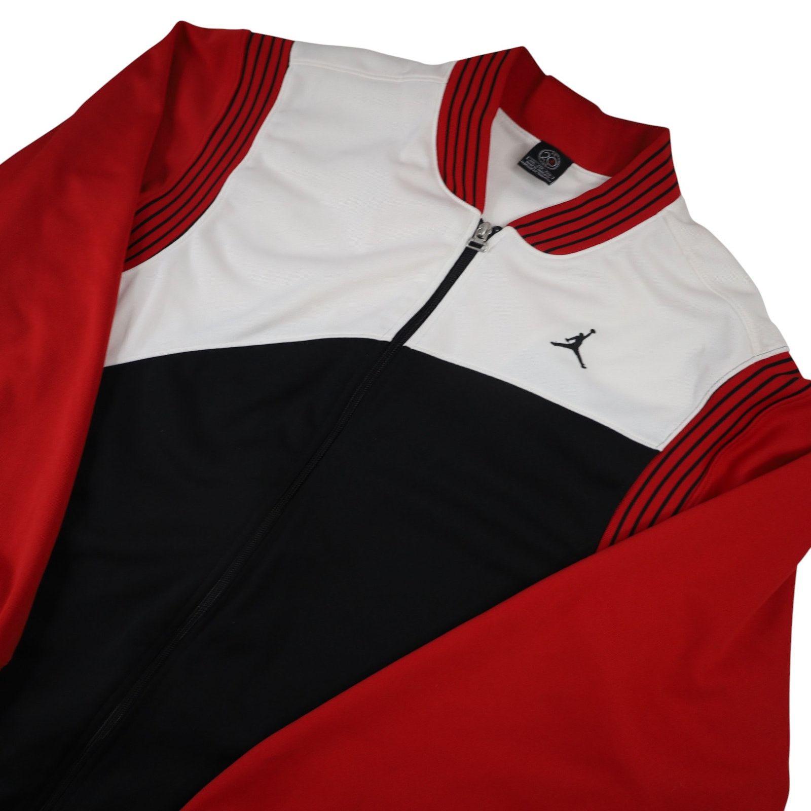 Jordan Brand × Nike × Vintage VTG 2005 Nike Air Jordan 20th Anniversary Track Jacket Size US XL / EU 56 / 4 - 2 Thumbnail