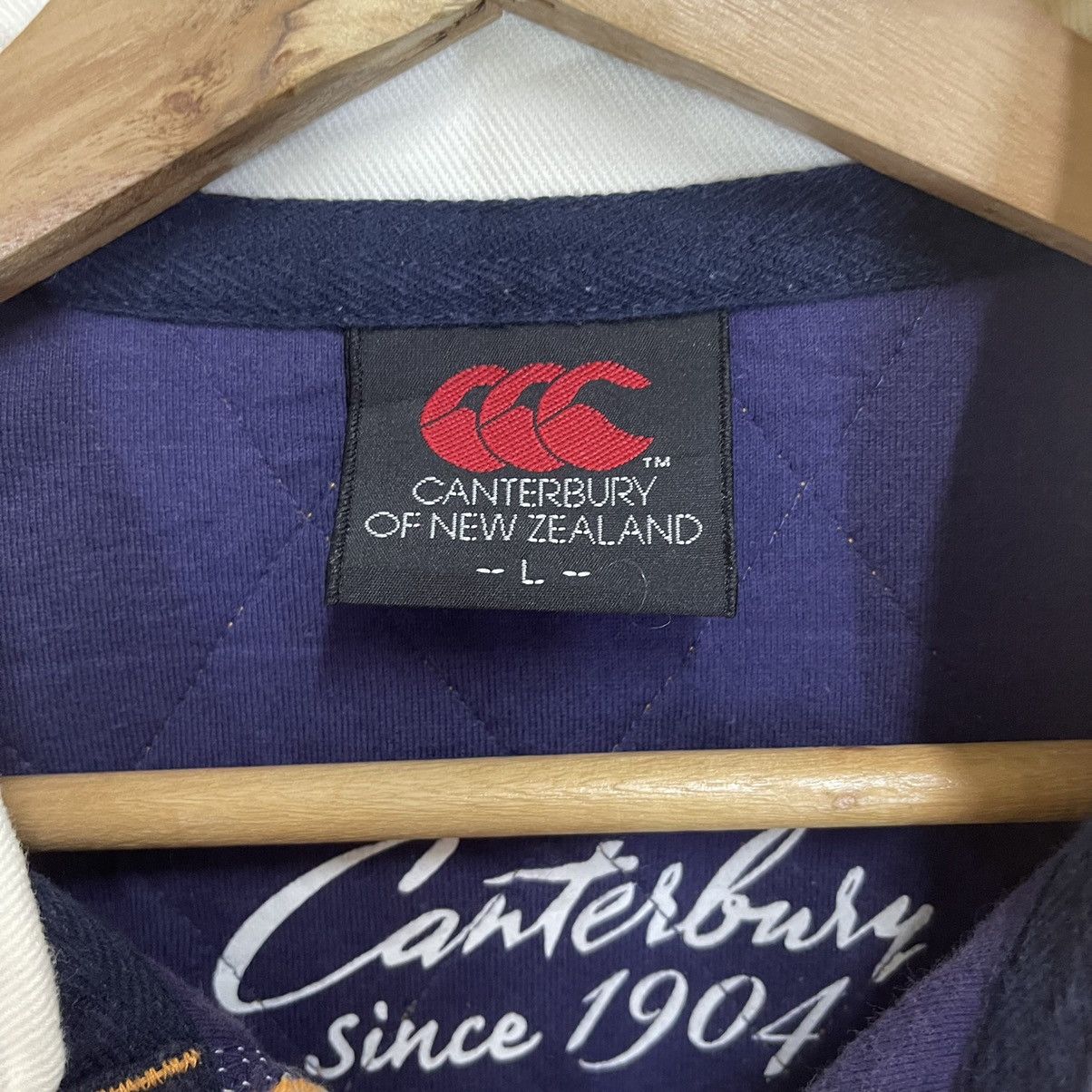 Canterbury of New Zealand Vintage Canterbury Of New Zealand Polo Rugby Shirt Size M Size US M / EU 48-50 / 2 - 11 Thumbnail